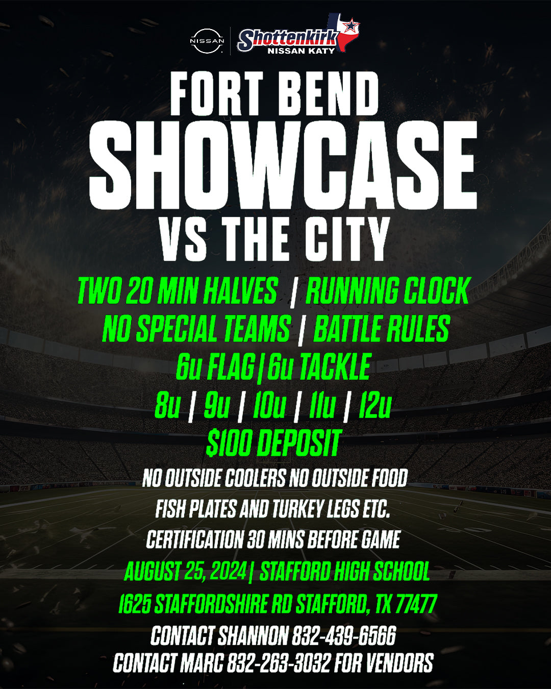 Fort Bend vs The City Showcase