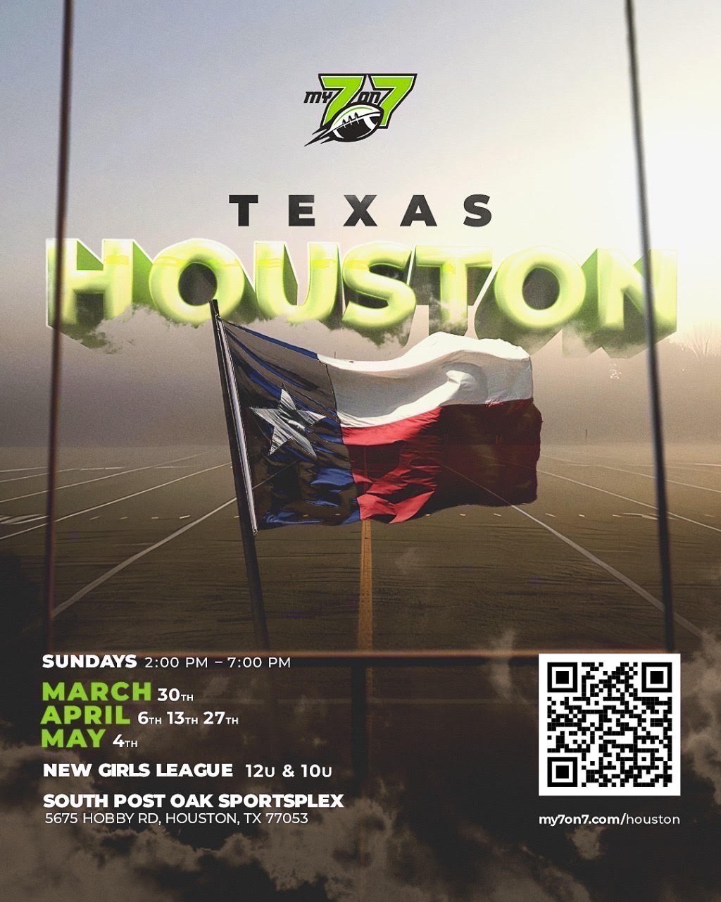 HTX Spring My7on7 Passing League - Tickets
